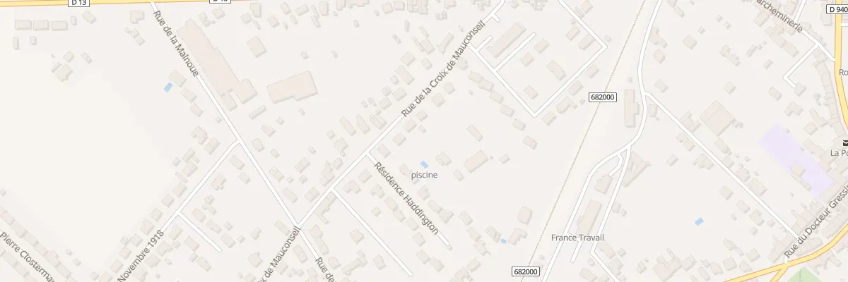 Plan du 17 Rue de la Croix de Mauconseil à Aubigny-sur-Nère