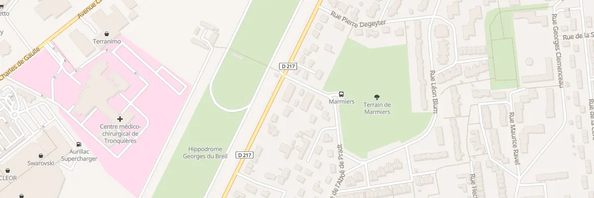Plan du 4 Rue de l’Abbé de Pradt à Aurillac
