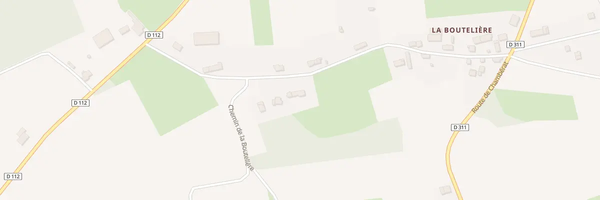Plan du 5074 La Bouteliere à Courçais
