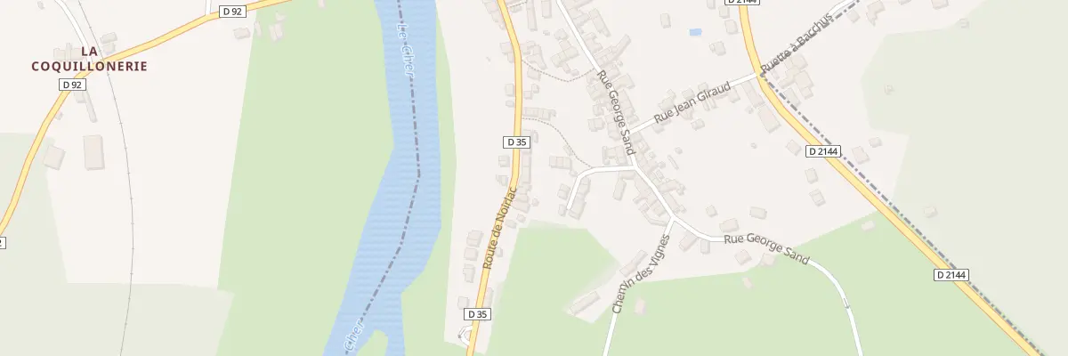 Plan du 27 Rte de Noirlac à Bruère-Allichamps