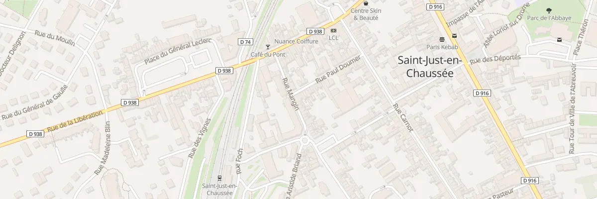 Plan du 11 Rue Mangin à Saint-Just-en-Chaussée