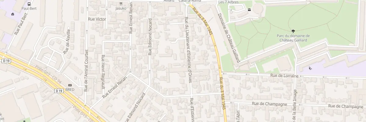 Plan du 24 Rue Lt Vaisseau Estienne Orves à Maisons-Alfort