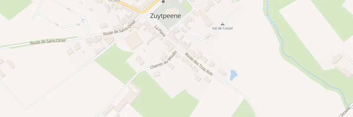 Plan du 22 Rte des Trois Rois à Zuytpeene