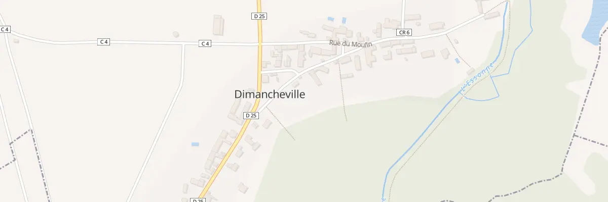 Plan du 7 Rue de la Croix St Fiacre à Dimancheville