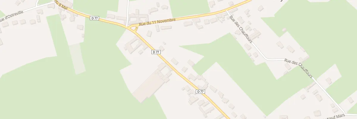 Plan du 11 Rue de Monchy à La Thieuloye