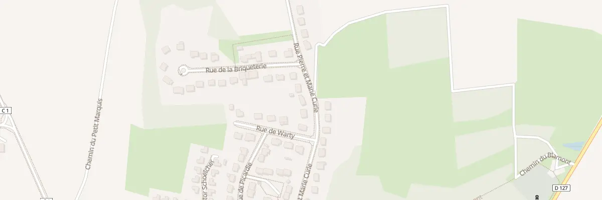 Plan du 17 Rue Pierre et Marie Curie à Fitz-James