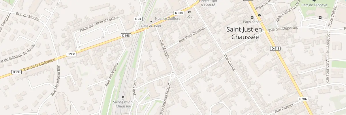 Plan du 17 Rue Mangin à Saint-Just-en-Chaussée