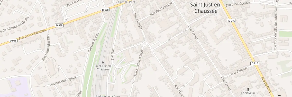 Plan du 6 Rue Mangin à Saint-Just-en-Chaussée