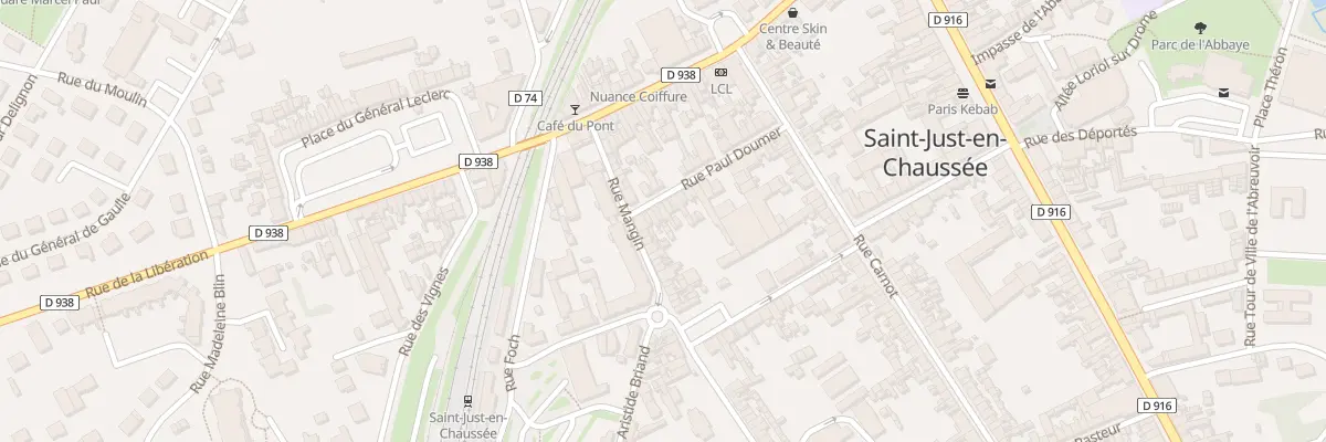 Plan du 19 Rue Paul Doumer à Saint-Just-en-Chaussée