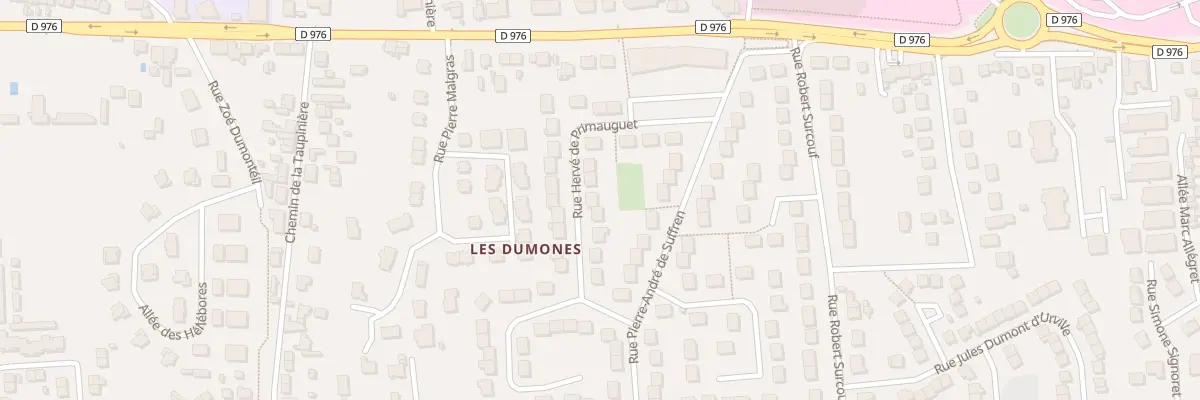 Plan du 13 Rue Hervé de Primauguet à Bourges