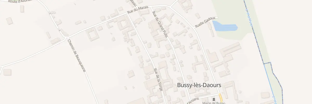 Plan du 16 Rue de la Forge à Bussy-lès-Daours