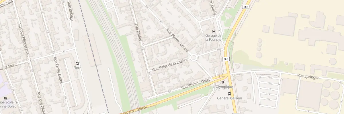 Plan du 14 Rue Pelet de la Lozere à Maisons-Alfort