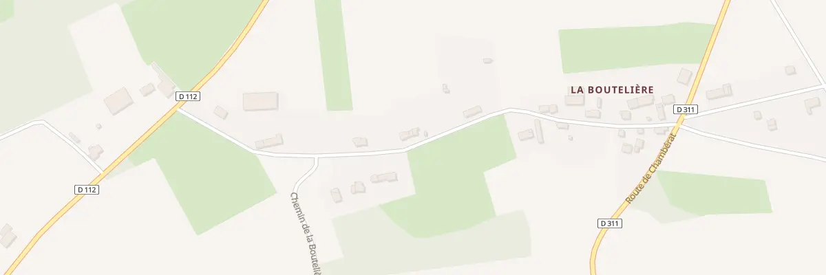 Plan du 5080 La Bouteliere à Courçais