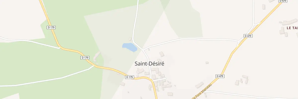Plan du 14 Rue du Vieux Château à Saint-Désiré