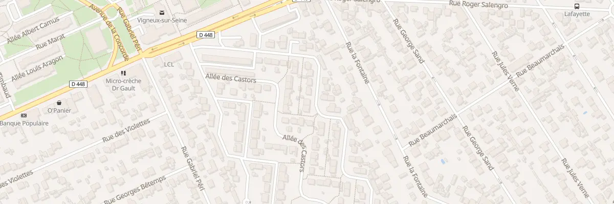 Plan du 28 Rue du Commandant Bouchet à Vigneux-sur-Seine