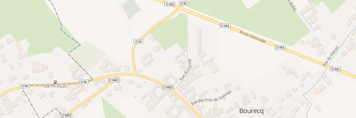Plan du 6 Rue du Cornet à Bourecq