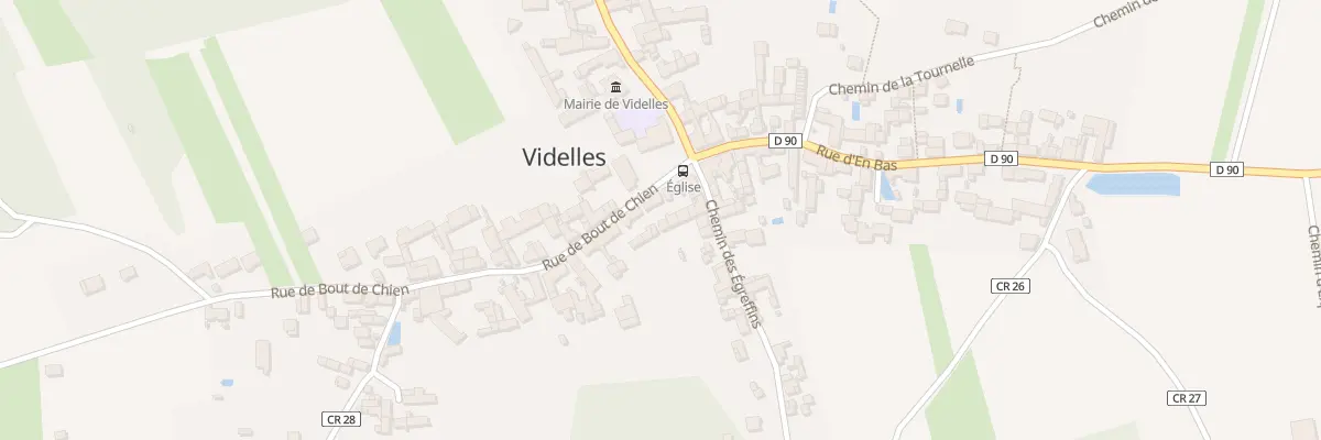 Plan du 7 Rue du Bout de Chien à Videlles
