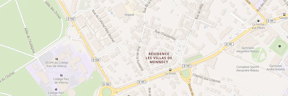 Plan du 50 Rue de Milly à Mennecy