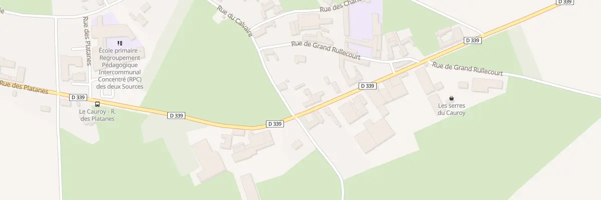 Plan du 31 Rue des Coudriers à Berlencourt-le-Cauroy