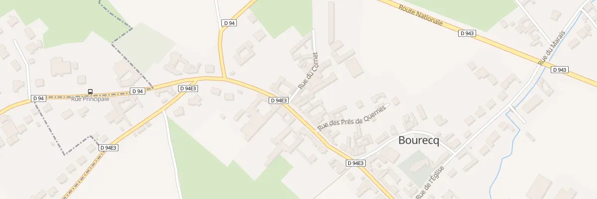 Plan du 72 Rue Principale à Bourecq
