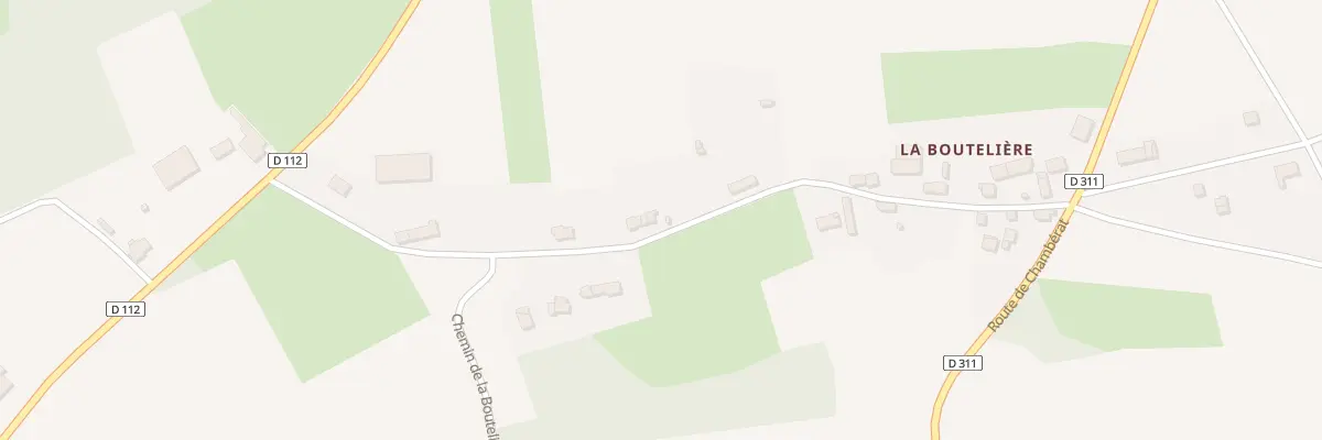 Plan du 5081 La Bouteliere à Courçais