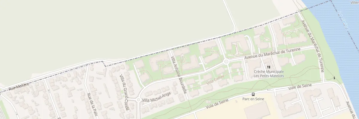 Plan du 12 Av du Maréchal de Turenne à Villeneuve-le-Roi