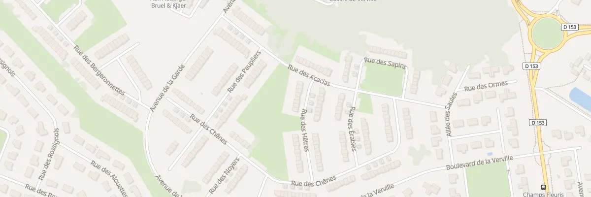 Plan du 10 Rue des Hetres à Mennecy