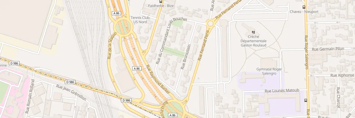 Plan du 9 Rue Bronsztein à Drancy
