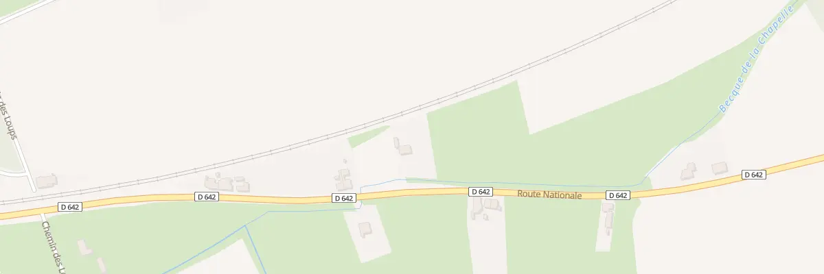 Plan du 2509 Rte Nationale à Ebblinghem