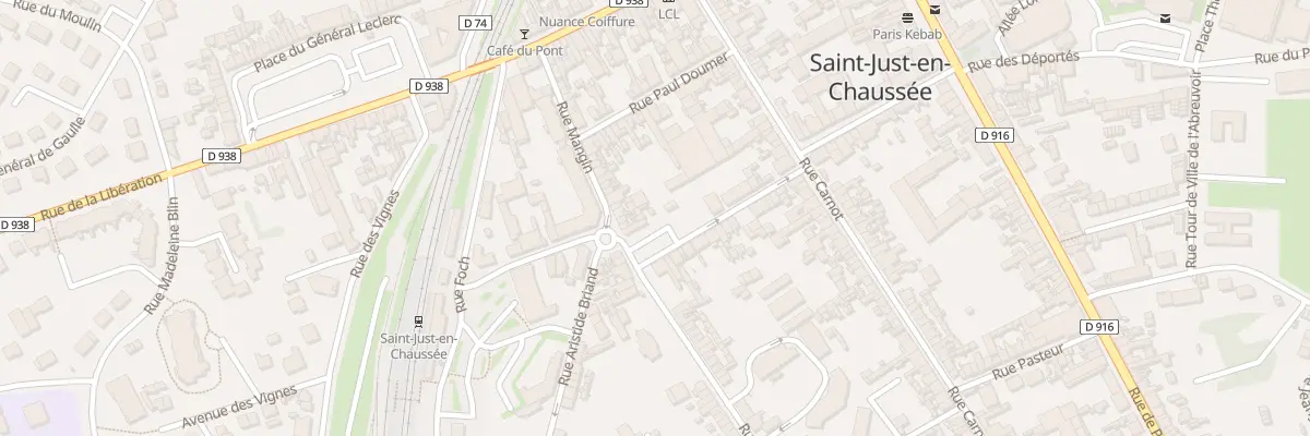 Plan du 37 Rue Mangin à Saint-Just-en-Chaussée