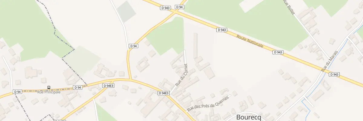 Plan du 9 Rue du Cornet à Bourecq