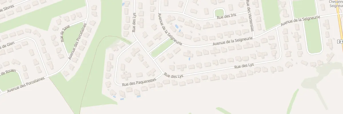 Plan du 3 Pl des Marguerites à Mennecy