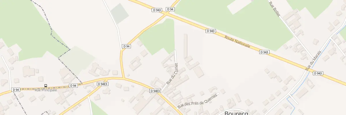 Plan du 8 Rue du Cornet à Bourecq