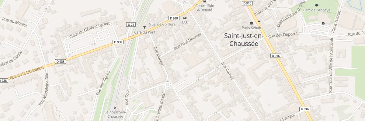 Plan du 9 Rue Paul Doumer à Saint-Just-en-Chaussée