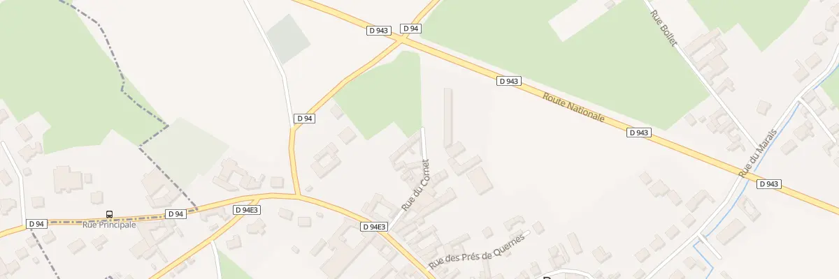 Plan du 7 Rue du Cornet à Bourecq
