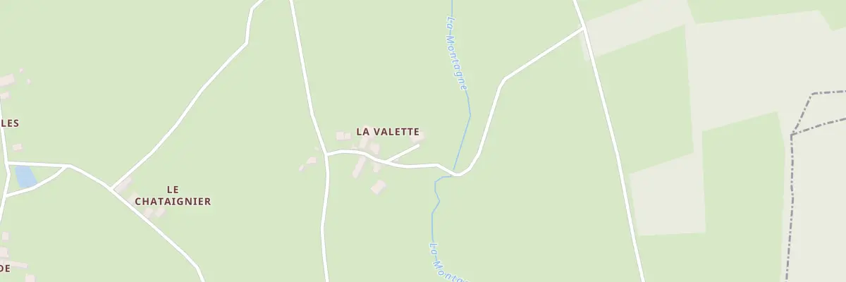Plan du 3 La Valette à Sannat