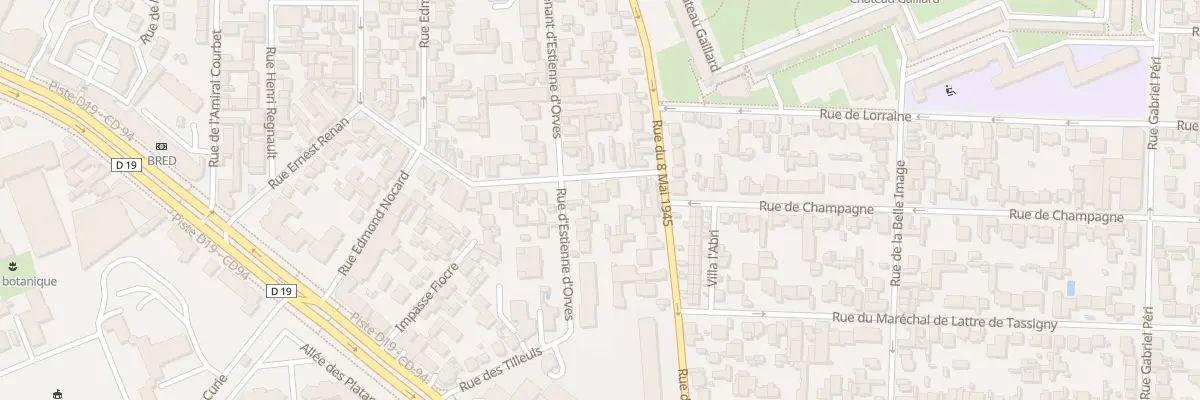 Plan du 9 Rue Eugène Sue à Maisons-Alfort