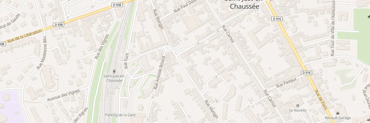 Plan du 41 Rue Mangin à Saint-Just-en-Chaussée