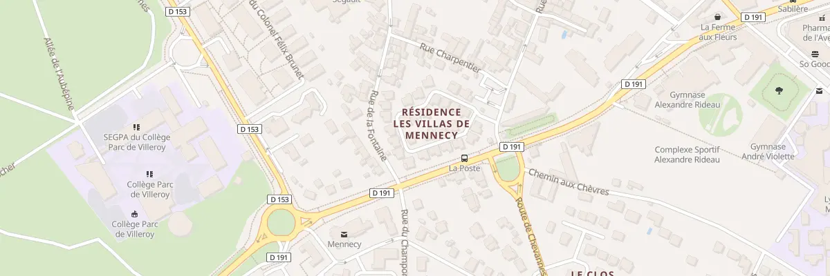 Plan du 49 Rue de Milly à Mennecy