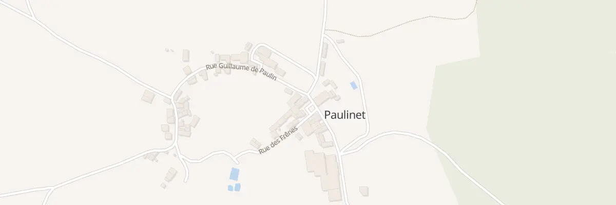 Plan du 5007 Paulinet à Paulinet