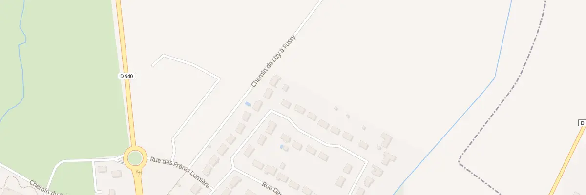 Plan du 43 Rue des Frères Lumière à Fussy