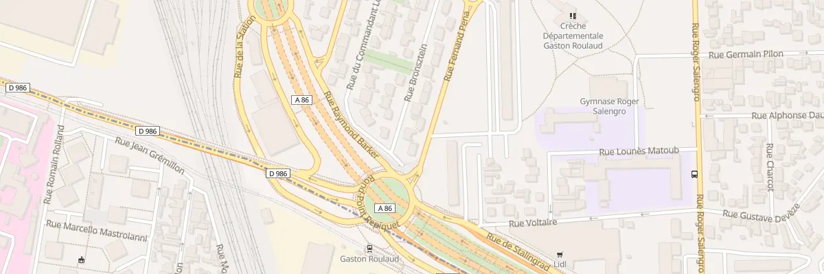 Plan du 56 Rue Fernand Pena à Drancy