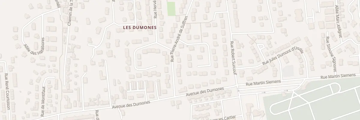 Plan du 29 Rue Pierre André de Suffren à Bourges