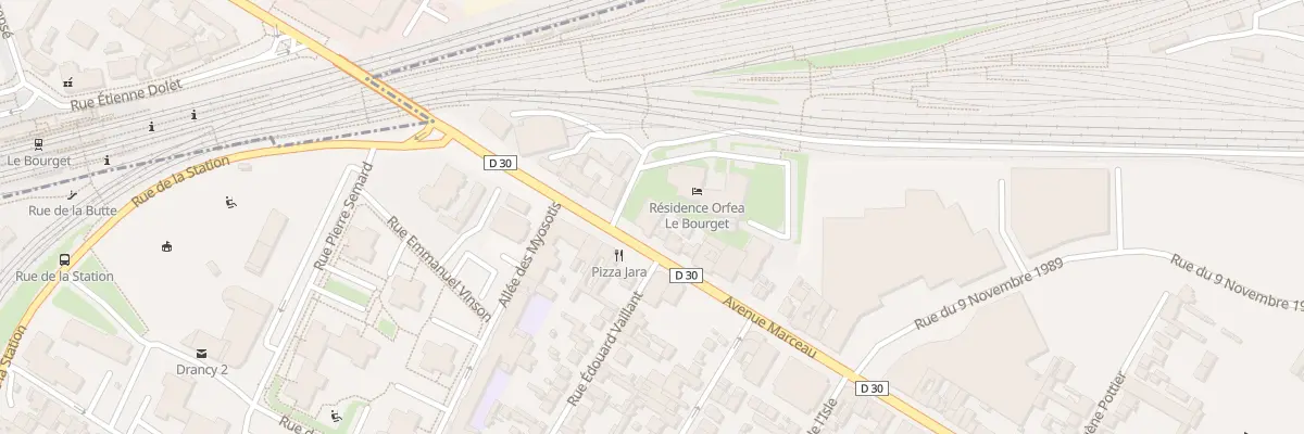 Plan du 102 Av Marceau à Drancy