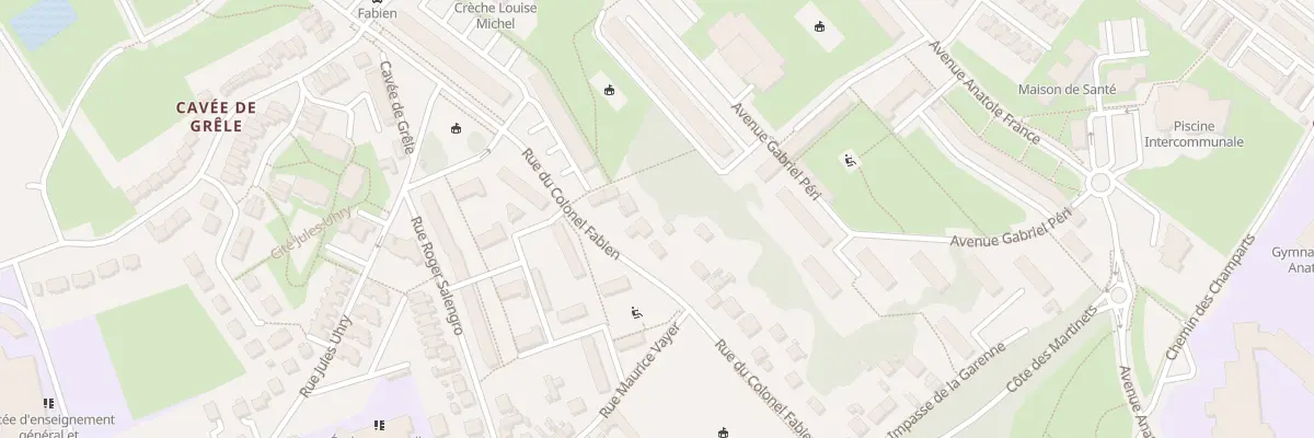 Plan du 24 Rue du Colonel Fabien à Montataire