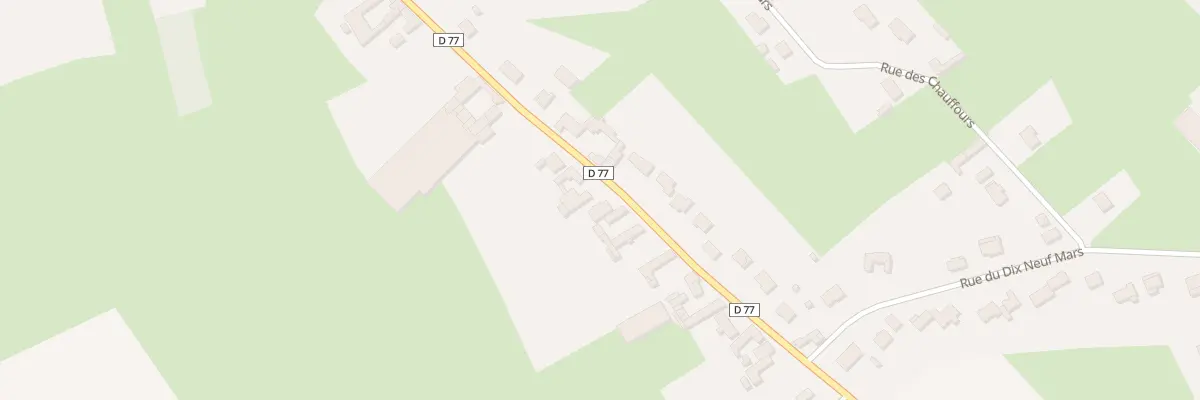 Plan du 26 Rue de Monchy à La Thieuloye