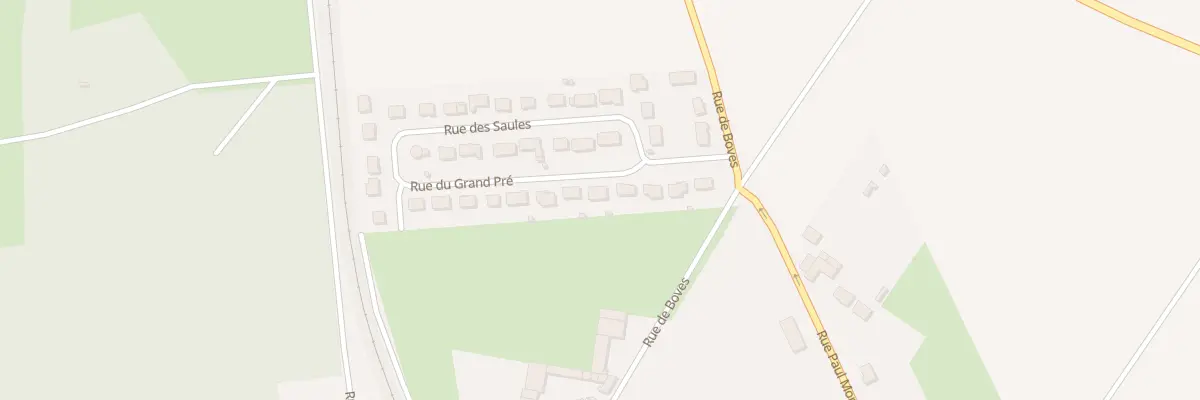 Plan du 1 Rue du Grand Pré à Thézy-Glimont