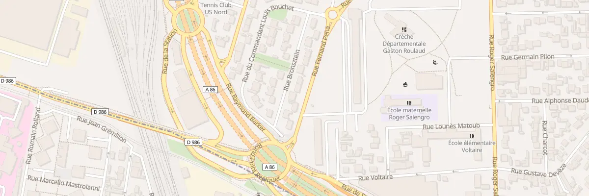 Plan du 52 Rue Fernand Pena à Drancy