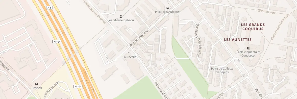 Plan du 112A Rue de l’Essonne à Évry-Courcouronnes