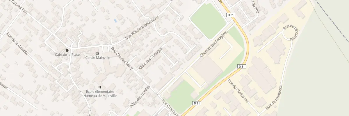Plan du 25 All des Cottages à Draveil
